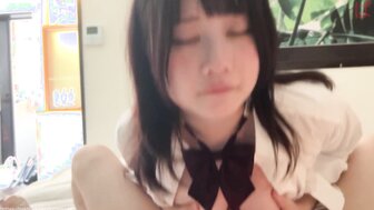 FC2PPV4465471 合法巨乳蘿莉JK制服啪啪初次被中出[Part2]