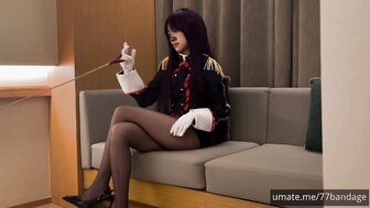 極品OK繃美女Cosplay調教男奴