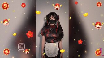 旗袍妹妹新年用肉體喚醒賴床的哥哥