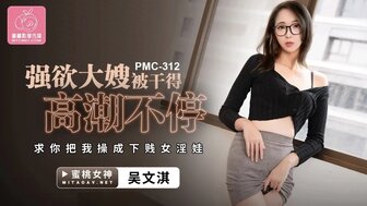 PMC312 強欲大嫂被幹得高潮不停 求你把我操成下賤女淫娃