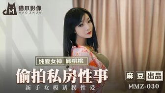 MMZ030 偷拍私房性事 新手女模誘拐性愛