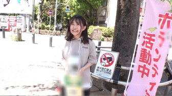 230ORECO580 募捐活動認識青春可愛動人嫩妹 啪啪時不忘展露燦爛笑容