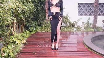 極品人妻溫泉旅遊 泡著溫泉啪啪畫面唯美