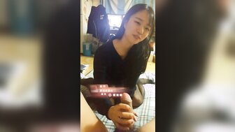 清純氣質韓女主動吃肉棒騎乘 發出嬌喘呻吟聲