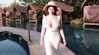 和雪白巨乳台灣女孩泰國性愛旅遊