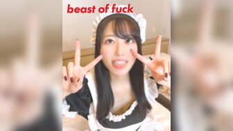 FC2PPV2560104 可愛正妹女僕3P 每下深入猛操連環內射